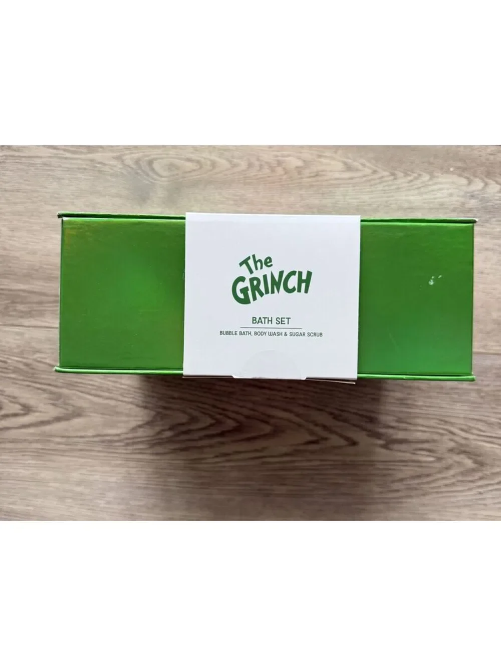 NEW! The Grinch Bath Set - Bubble Bath, Body Wash & Sugar Scrub